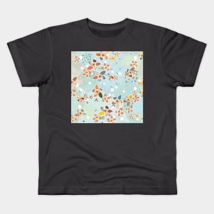 Floral Pattern Kids T-Shirt